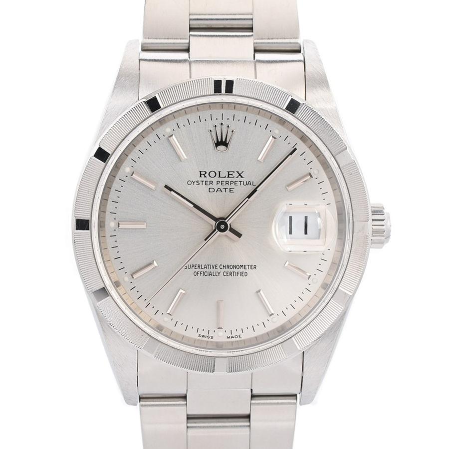 Rolex Oyster Perpetual 15210 | Silver Dial Used (Good) Men's watch/Unisex Buy in Switzerland
