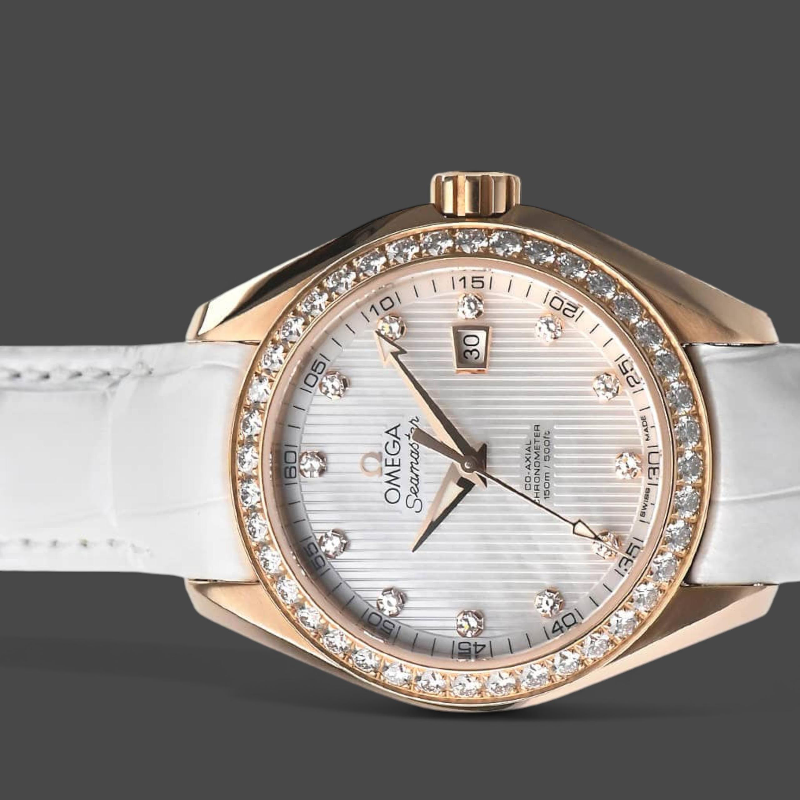 Omega Seamaster Aqua Terra 231.58.34.20.55.002 | Mother of pearl Dial Like new & unworn Men's watch/Unisex Buy in Switzerland