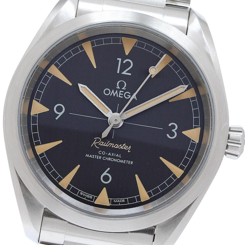 Omega Seamaster Railmaster 220.10.40.20.01.001 | Black Dial Used (Good) Men's watch/Unisex Buy in Switzerland