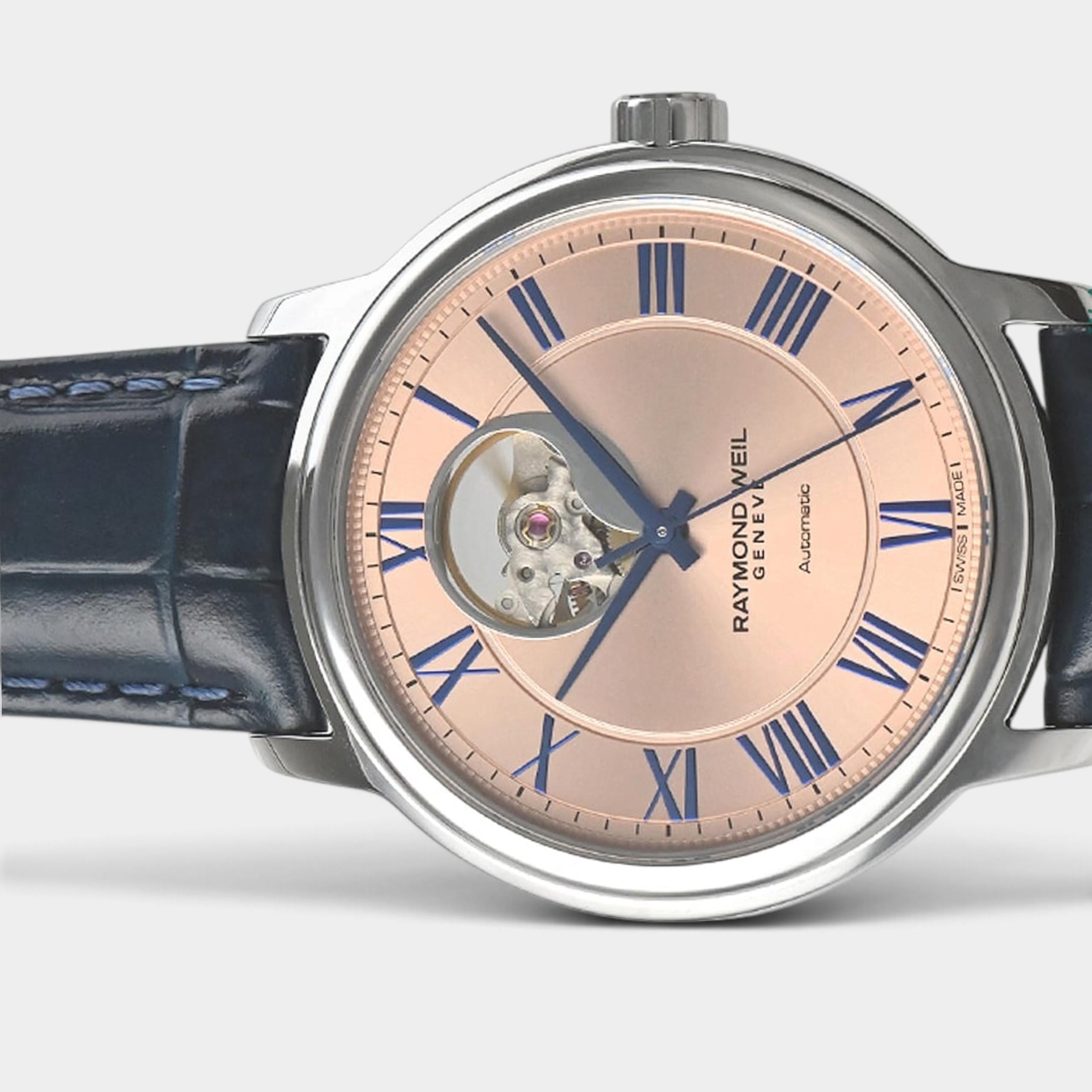 Raymond Weil Maestro 2227-STC-00808 | Pink Dial Like new & unworn Men's watch/Unisex Buy in Switzerland