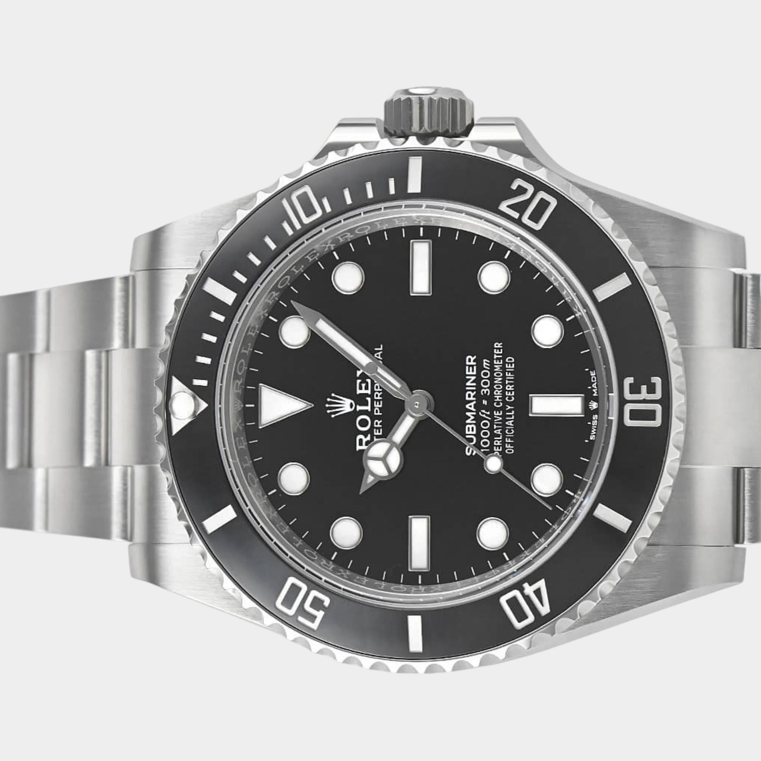 Rolex Submariner (No Date) 124060 | Black Dial Used (Very good) Men's watch/Unisex Buy in Switzerland