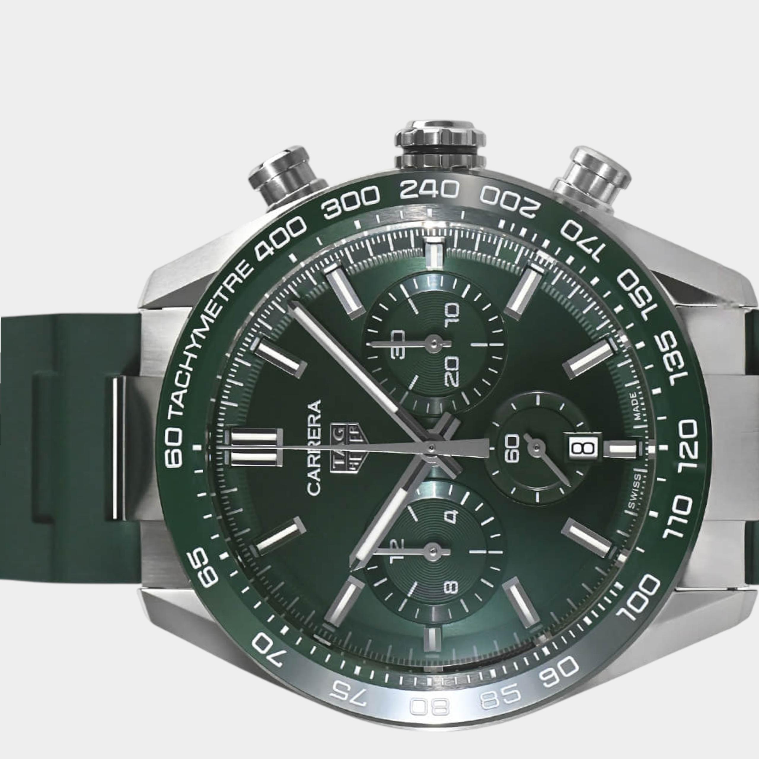 TAG Heuer Carrera CBN2A1N.FT6238 | Green Dial Like new & unworn Men's watch/Unisex Buy in Switzerland