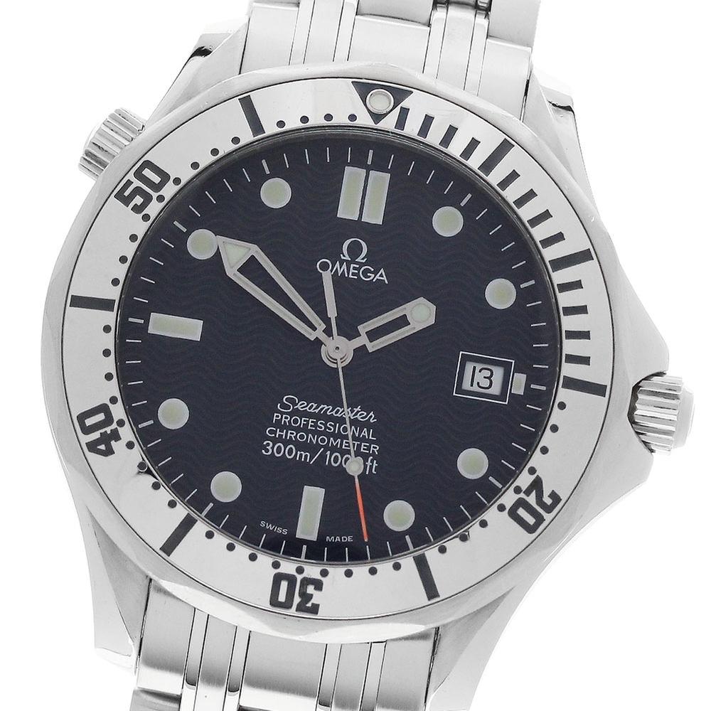 Omega Seamaster Diver 300 M 2532.80 | Blue Dial Used (Fair) Men's watch/Unisex Buy in Switzerland
