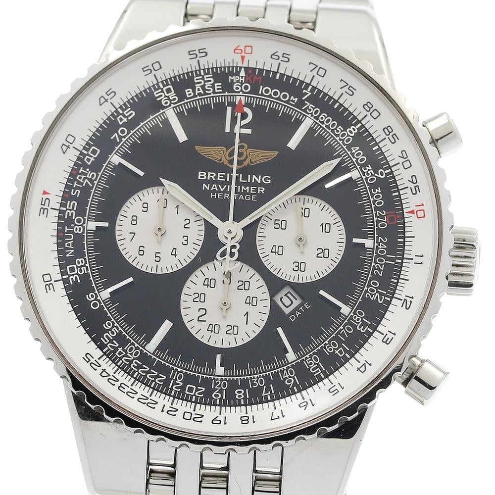 Breitling Navitimer Heritage A35340 | Black Dial Used (Good) Men's watch/Unisex Buy in Switzerland