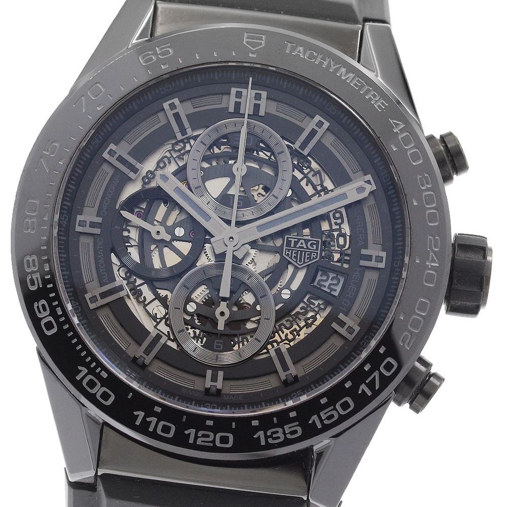 TAG Heuer Carrera Calibre HEUER 01 CAR2A90 | Skeletonized Dial Used (Very good) Men's watch/Unisex Buy in Switzerland