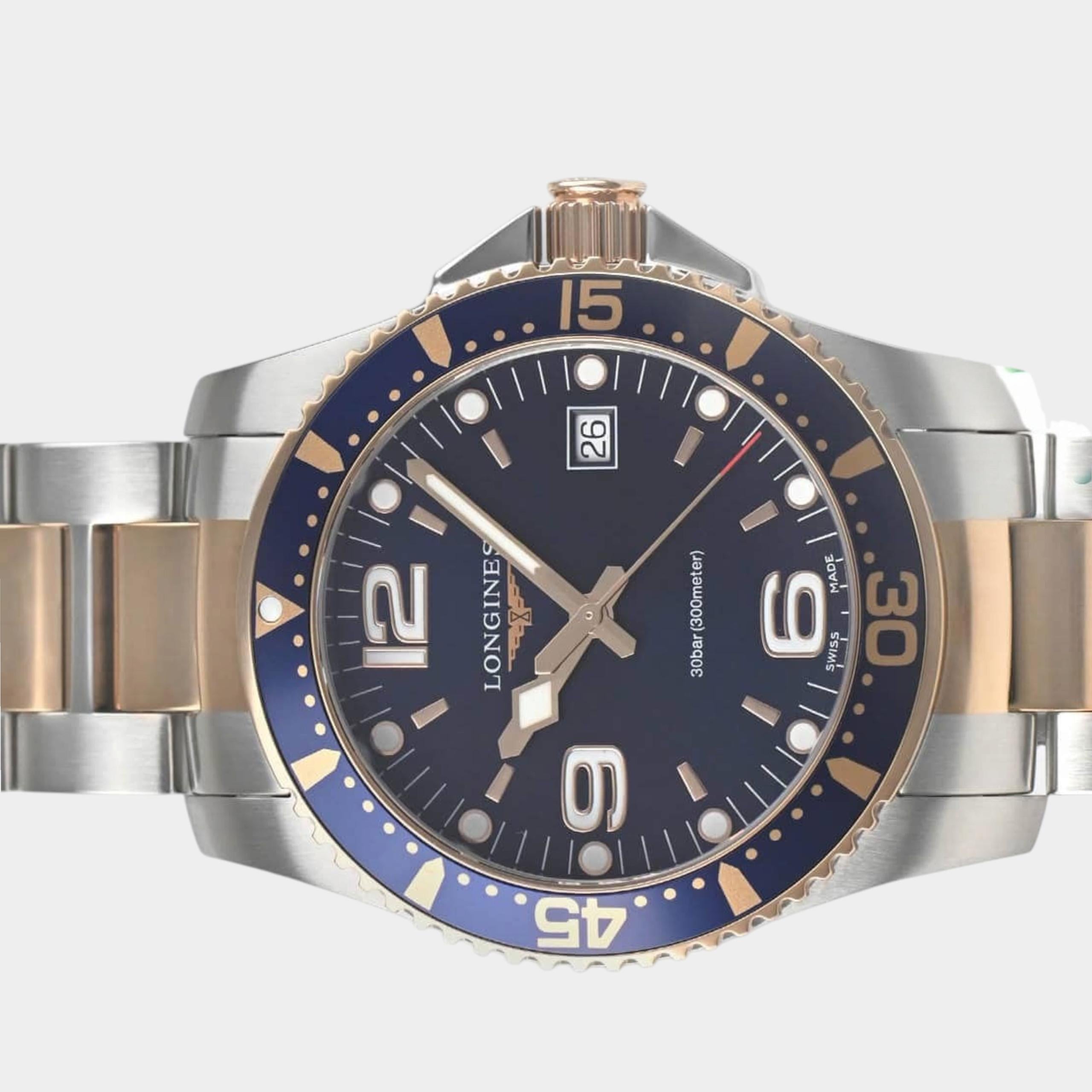 Longines HydroConquest L3.740.3.98.7 | Blue Dial Like new & unworn Men's watch/Unisex Buy in Switzerland