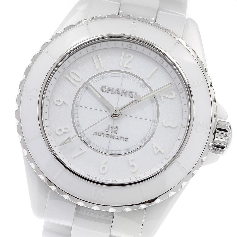 Chanel J12 H6186 | White Dial Used (Fair) Men's watch/Unisex Buy in Switzerland