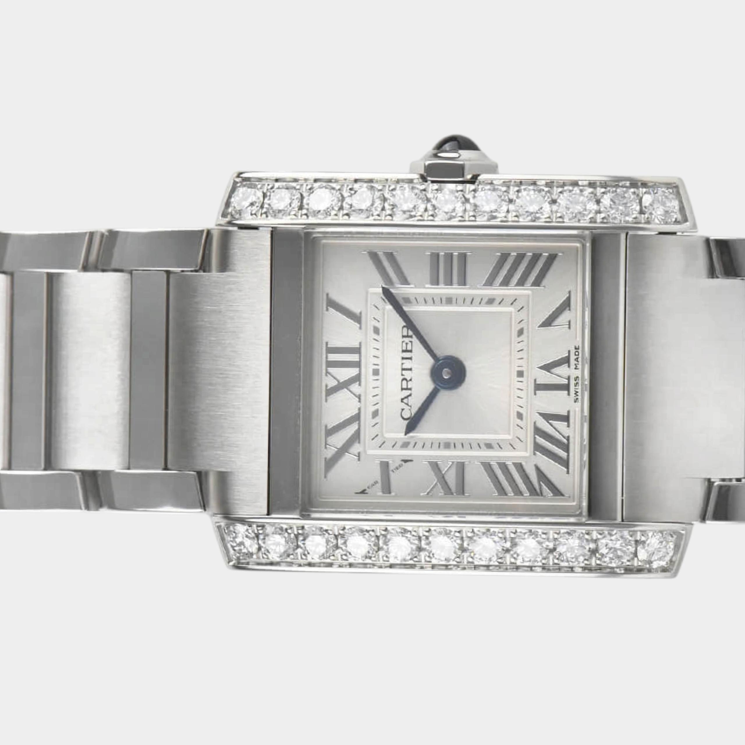 Cartier Tank Française W4TA0020 | Silver Dial Like new & unworn Women's watch Buy in Switzerland