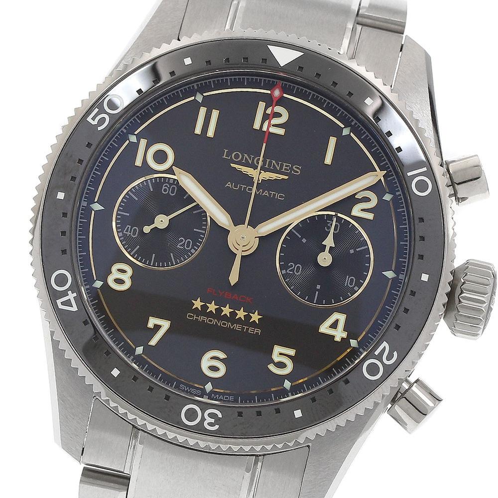 Longines Spirit L3.821.1.53.6 | Black Dial Used (Very good) Men's watch/Unisex Buy in Switzerland