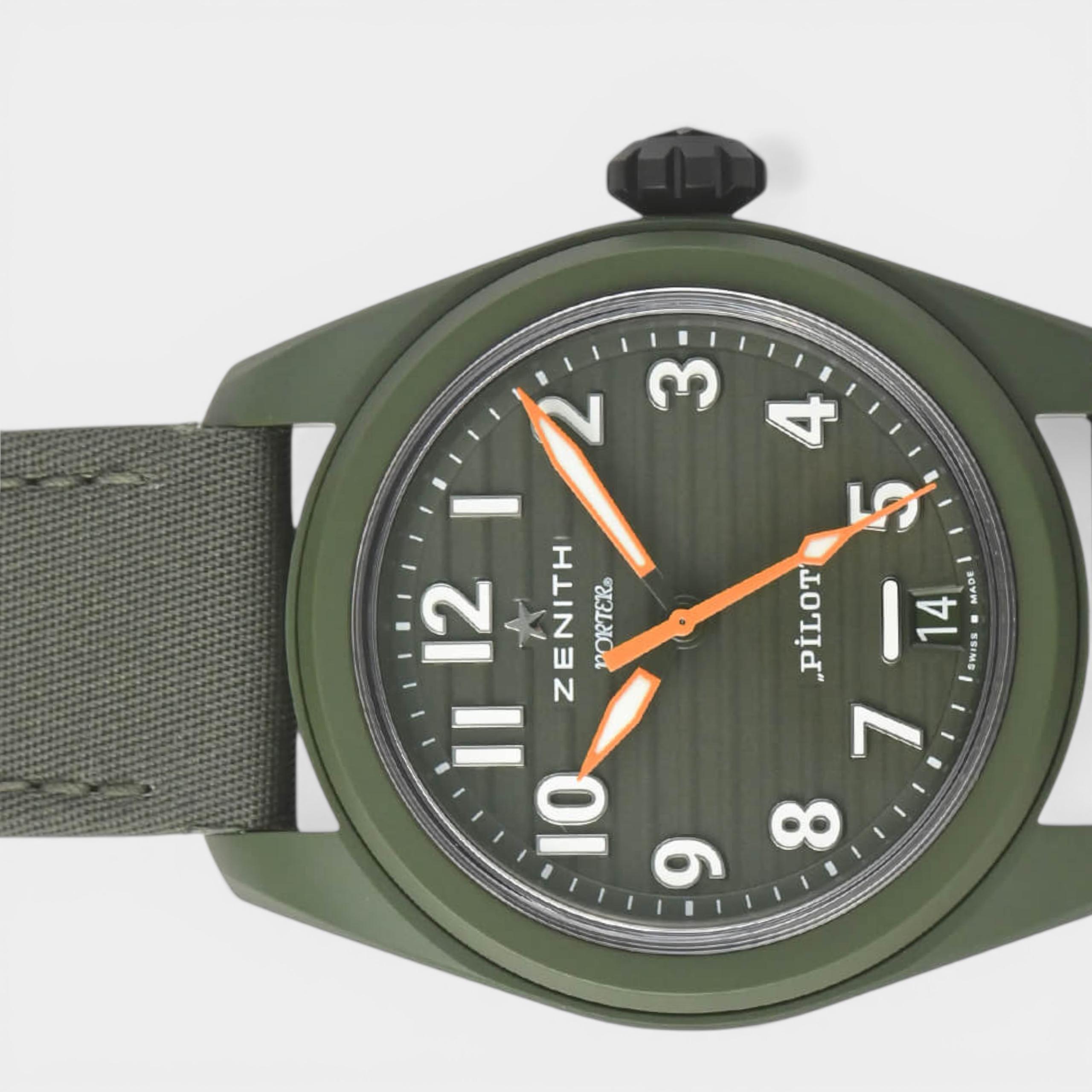 Zenith Pilot Type 20 49.4001.3620/63.I001 | Green Dial Like new & unworn Men's watch/Unisex Buy in Switzerland