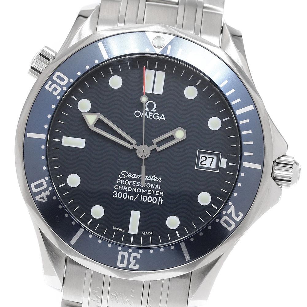 Omega Seamaster Diver 300 M 2531.80 | Blue Dial Used (Fair) Men's watch/Unisex Buy in Switzerland