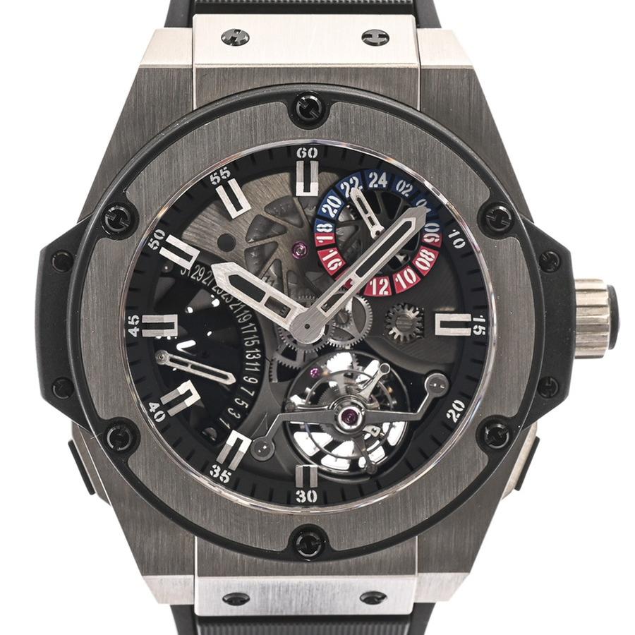 Hublot King Power 706.ZX.1170.RX | Skeletonized Dial Used (Good) Men's watch/Unisex Buy in Switzerland