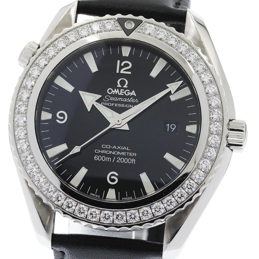 Omega Seamaster Planet Ocean 222.18.46.20.01.001 | Black Dial Used (Fair) Men's watch/Unisex Buy in Switzerland