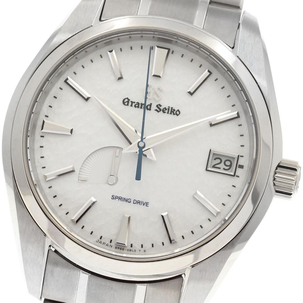 Seiko GS SBGA211/9R65-0AE0 | White Dial Used (Fair) Men's watch/Unisex Buy in Switzerland
