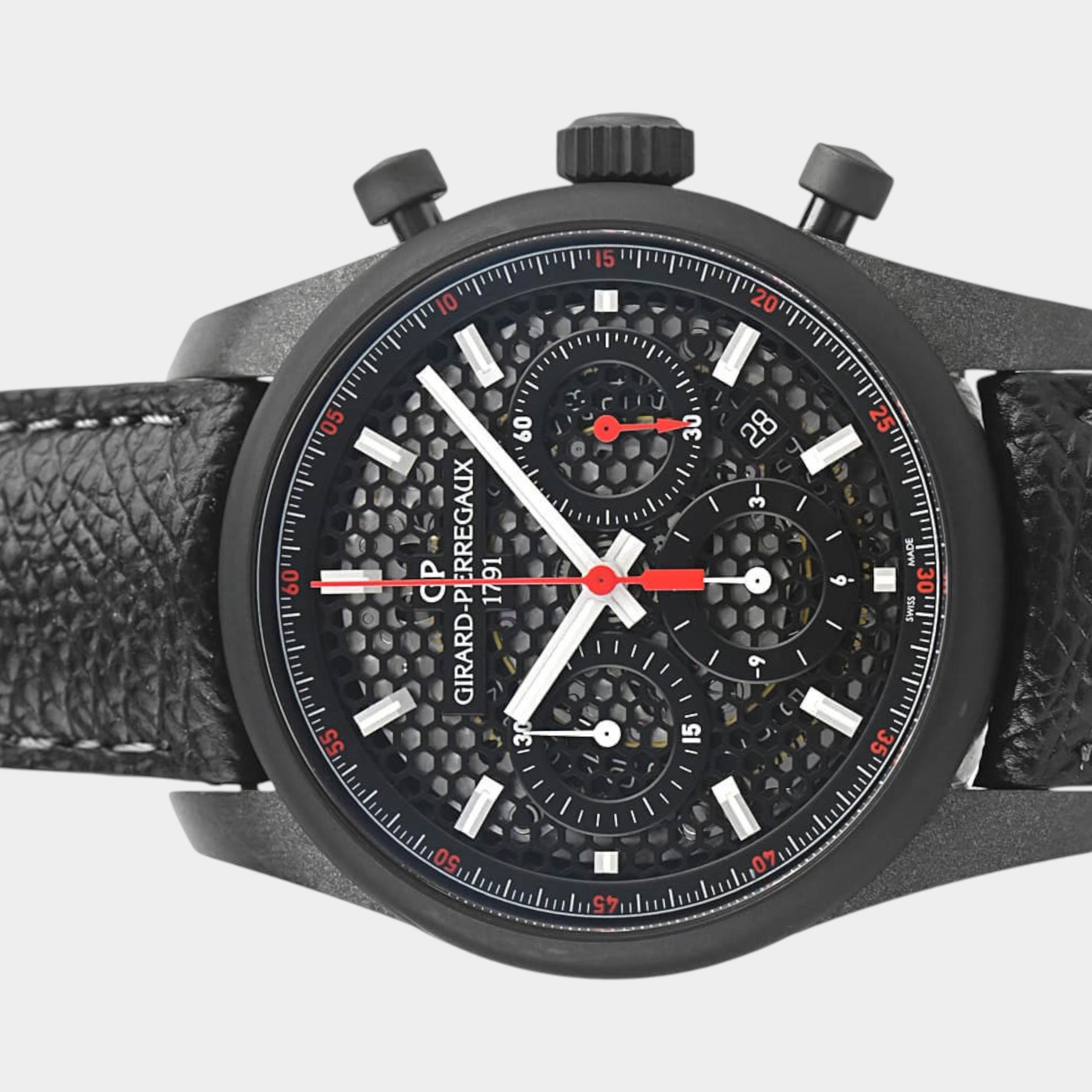 Girard Perregaux Competizione 49590-39-612-BB6B | Black Dial Used (Very good) Men's watch/Unisex Buy in Switzerland
