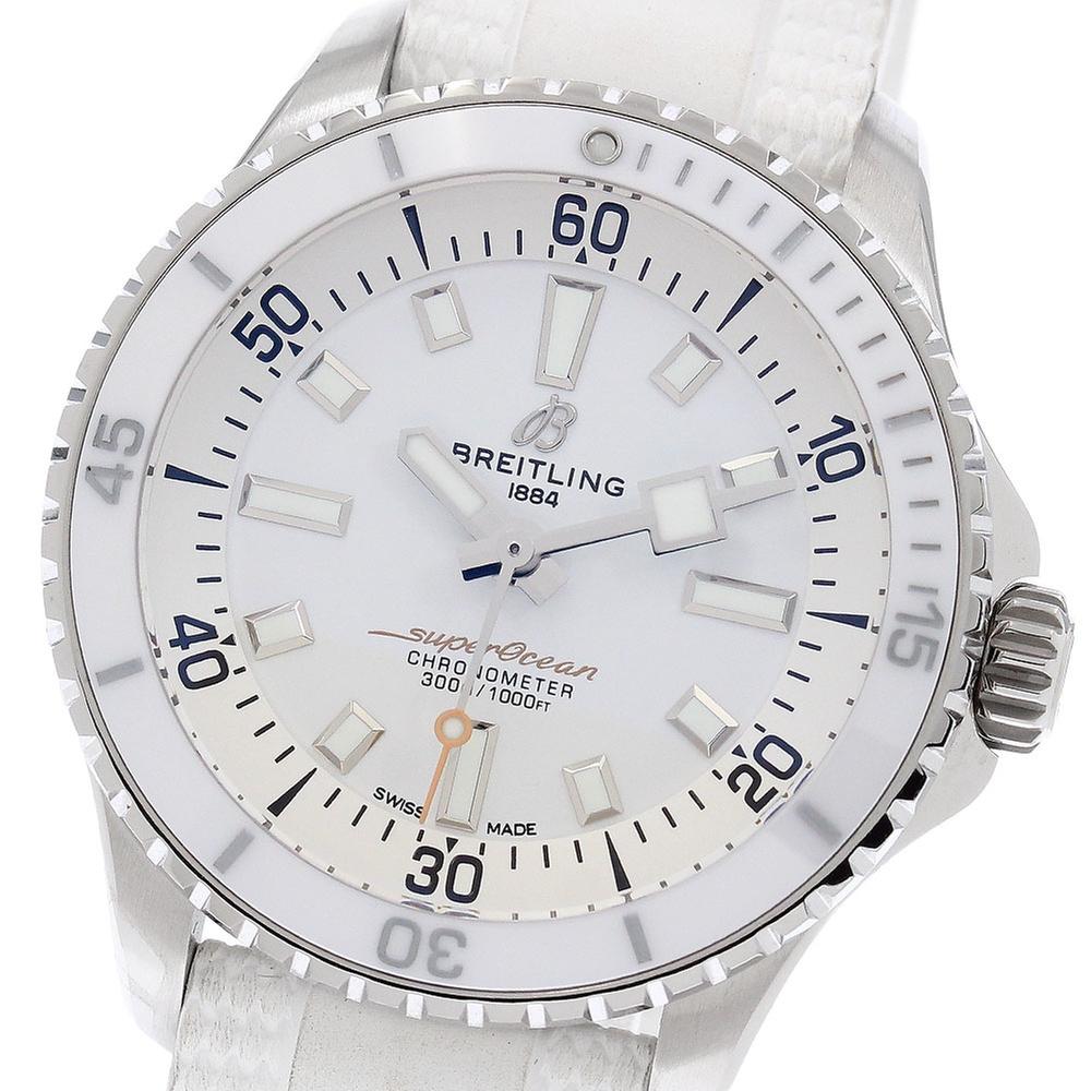 Breitling Superocean A17377 | White Dial Used (Very good) Men's watch/Unisex Buy in Switzerland