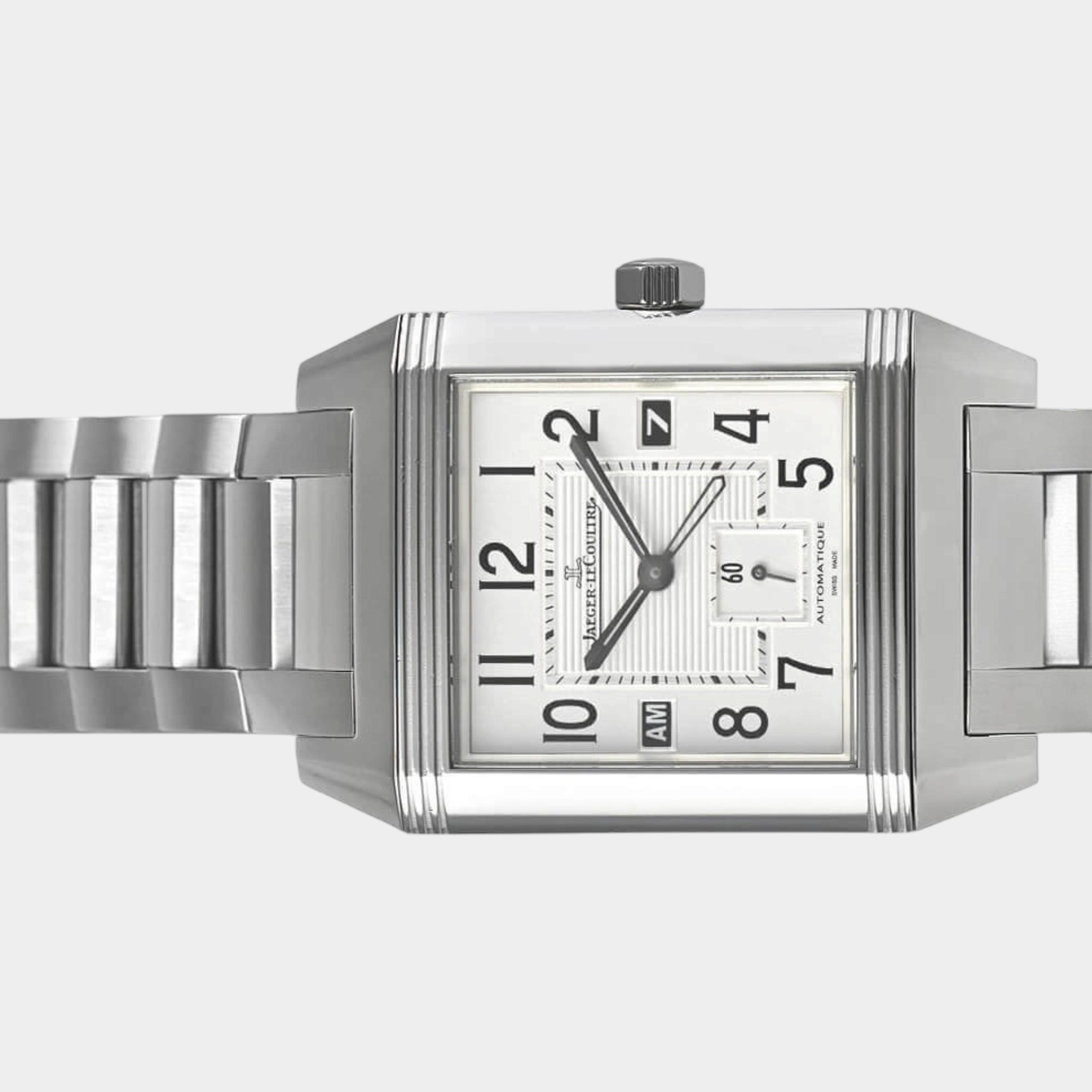 Jaeger-LeCoultre Reverso Squadra Hometime 230.8.77 | Silver Dial Used (Very good) Men's watch/Unisex Buy in Switzerland