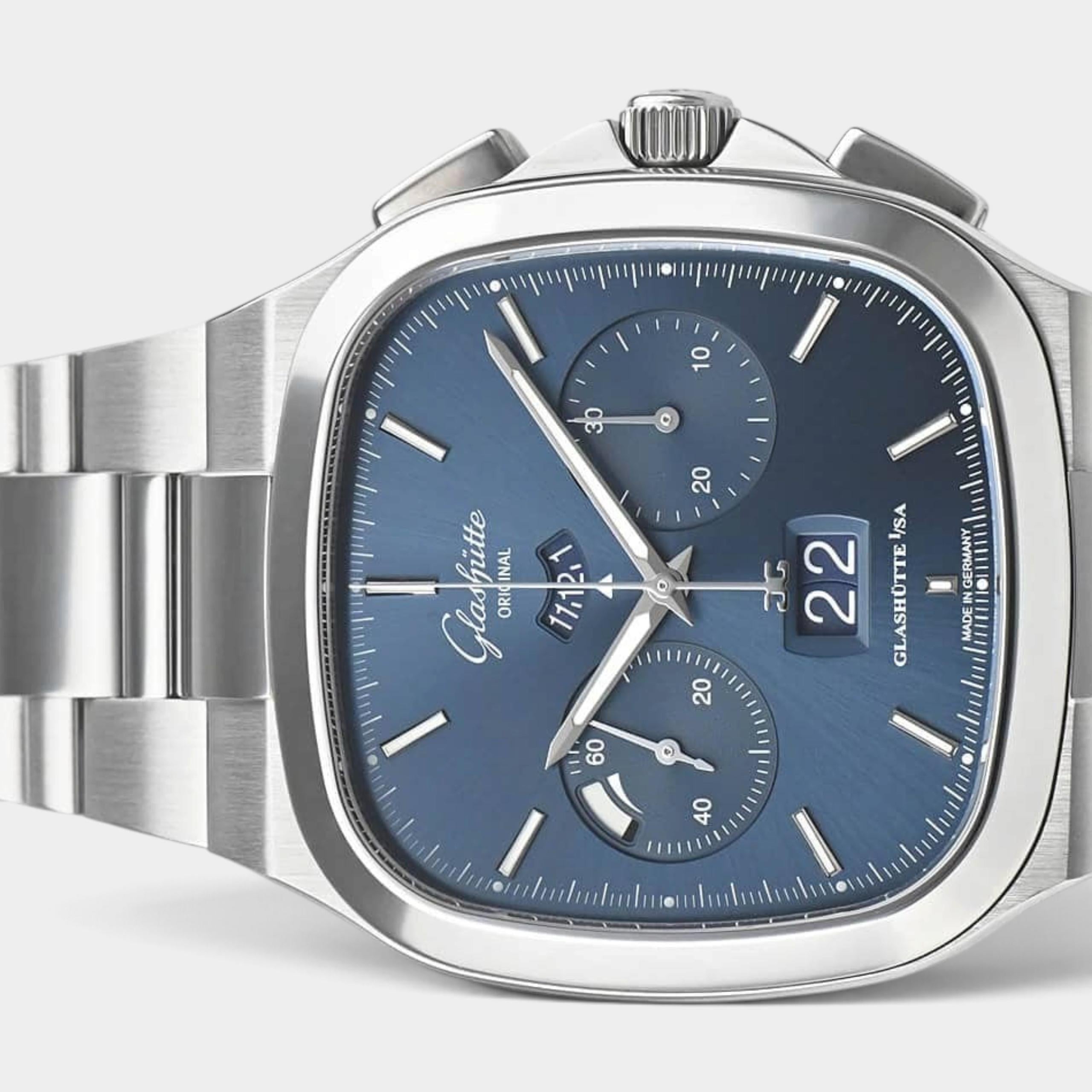 Glashütte Original Seventies 1-37-02-08-02-70 | Blue Dial Used (Very good) Men's watch/Unisex Buy in Switzerland