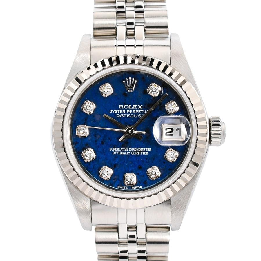 Rolex Lady-Datejust 79174G | Blue Dial Used (Good) Women's watch Buy in Switzerland