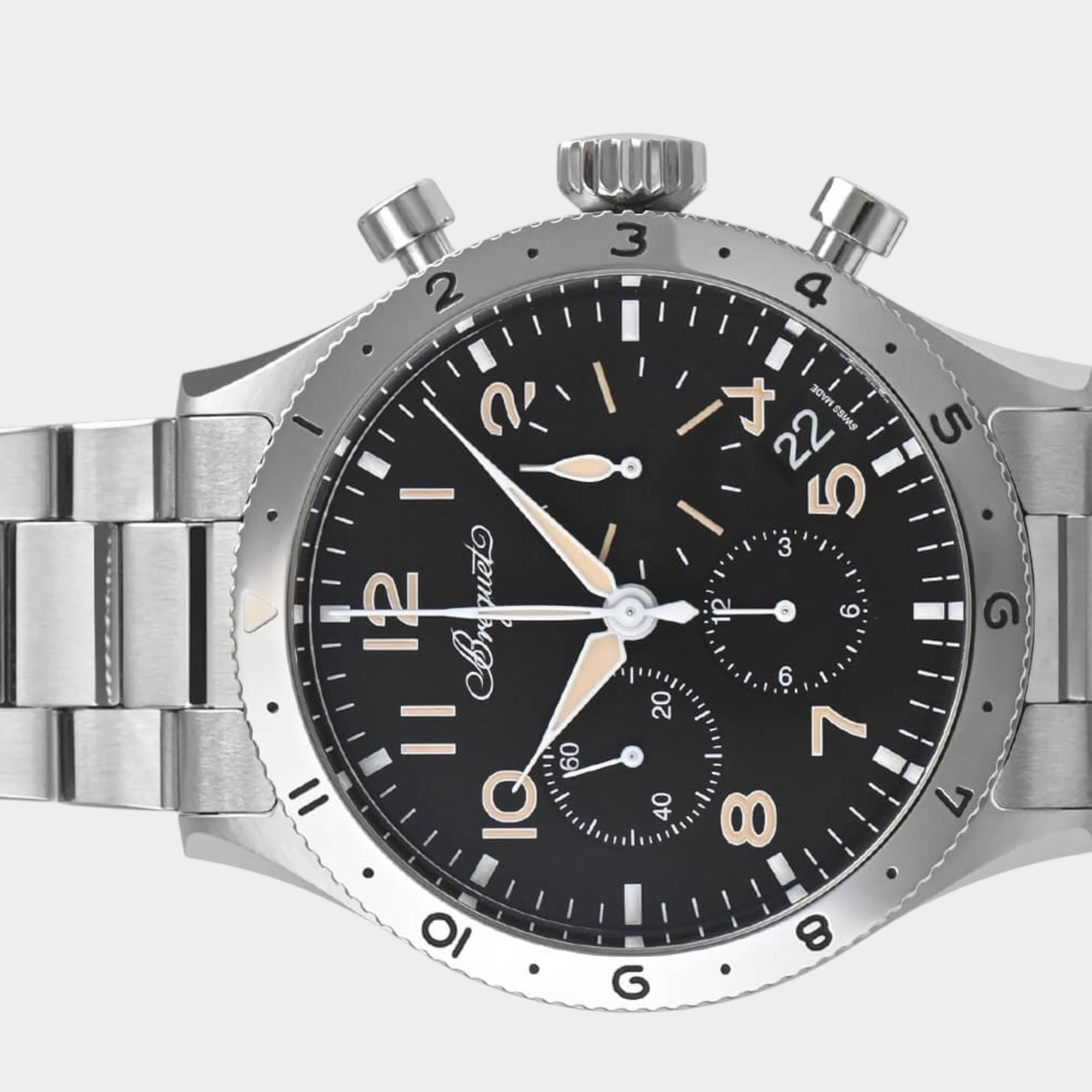 Breguet Type XX - XXI - XXII 2067ST/92/SW0 | Black Dial Like new & unworn Men's watch/Unisex Buy in Switzerland