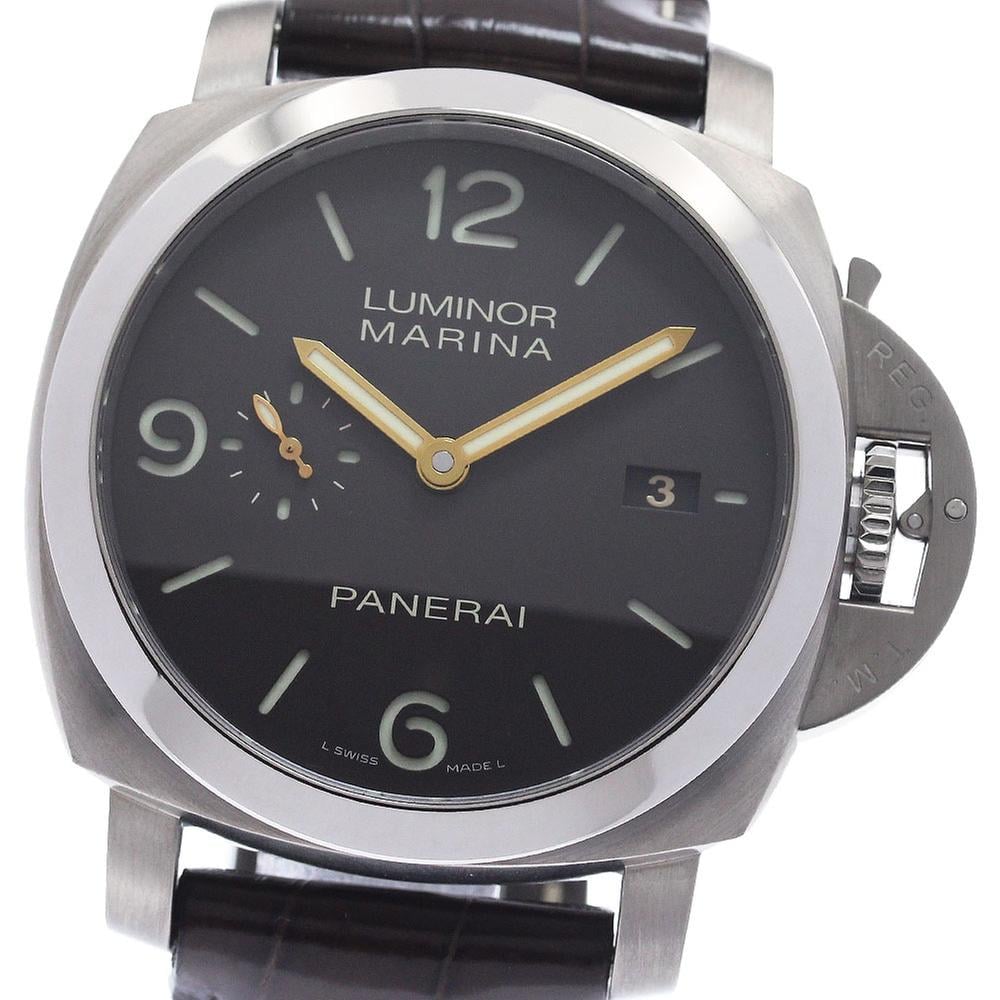 Panerai Luminor Marina PAM00351 | Brown Dial Used (Very good) Men's watch/Unisex Buy in Switzerland