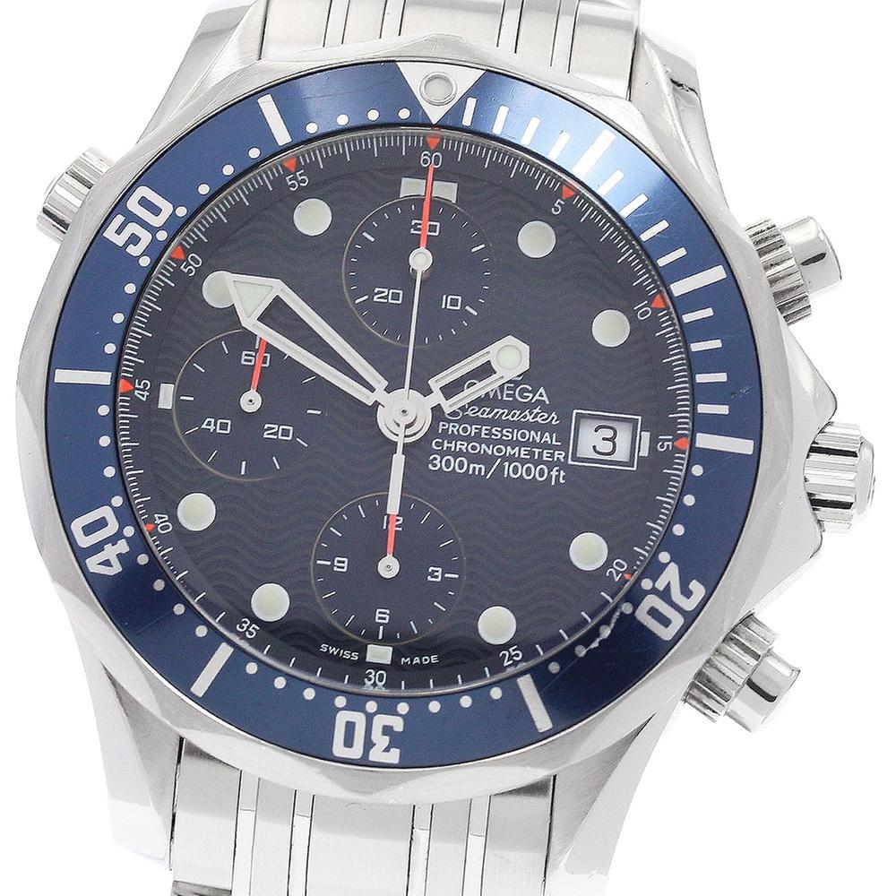 Omega Seamaster Diver 300 M 2599.80 | Blue Dial Used (Fair) Men's watch/Unisex Buy in Switzerland