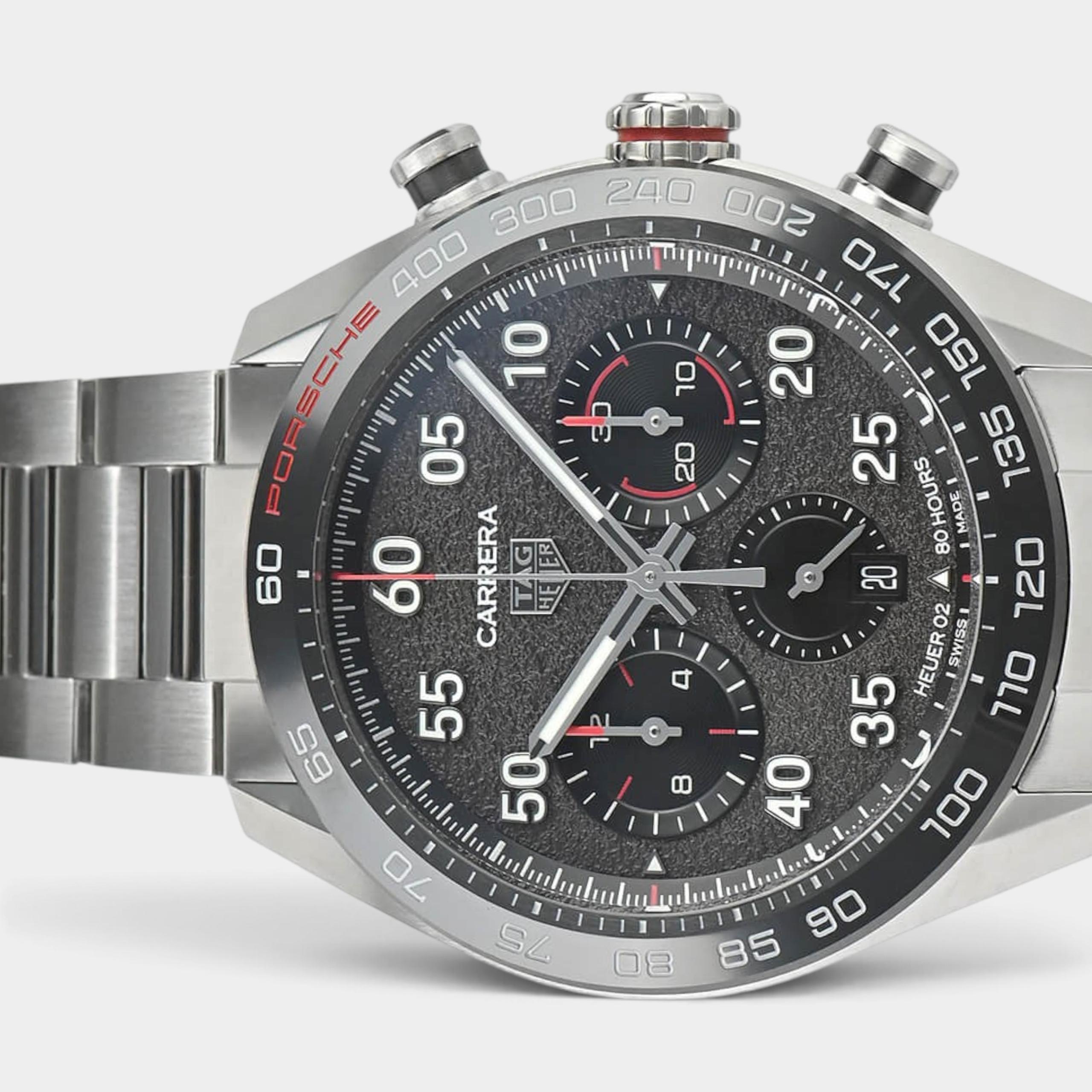 TAG Heuer Carrera Porsche Chronograph Special Edition CBN2A1F.BA0643 | Grey Dial Used (Very good) Men's watch/Unisex Buy in Switzerland