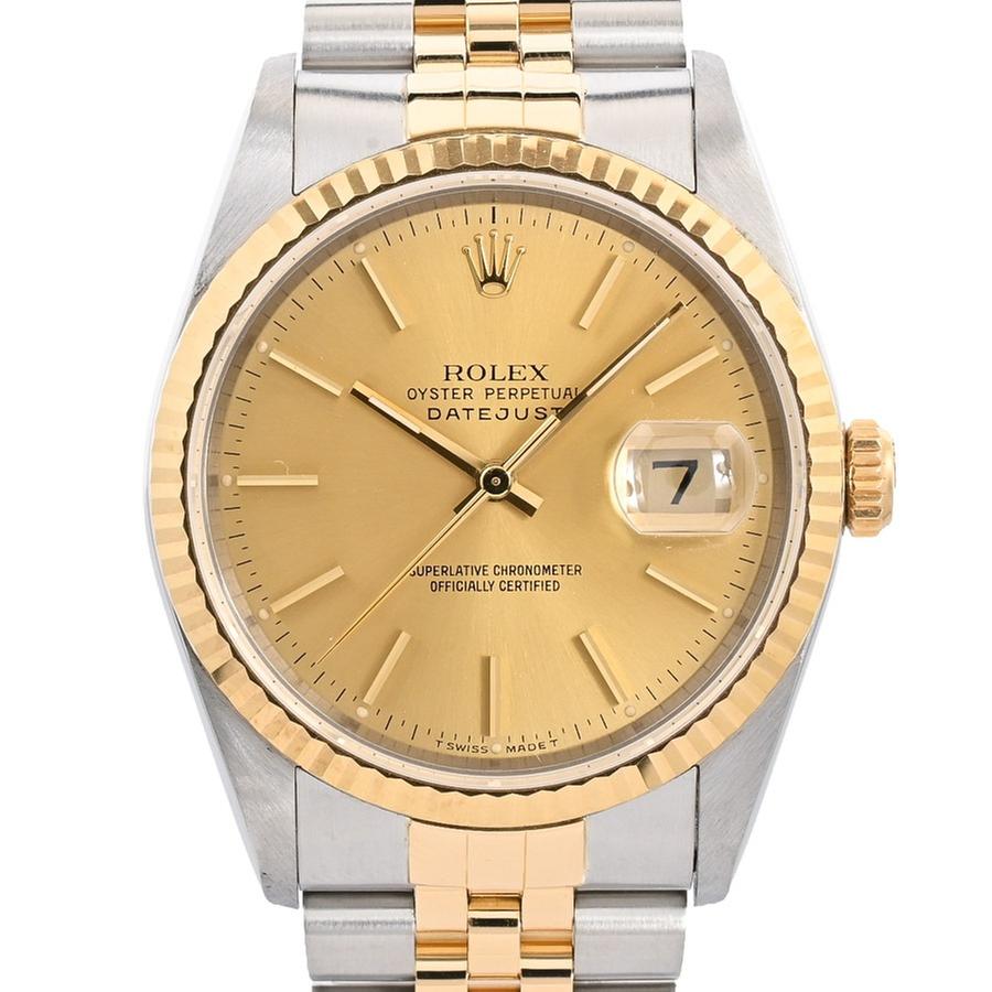 Rolex Datejust 16233 | Yellow Dial Used (Good) Men's watch/Unisex Buy in Switzerland