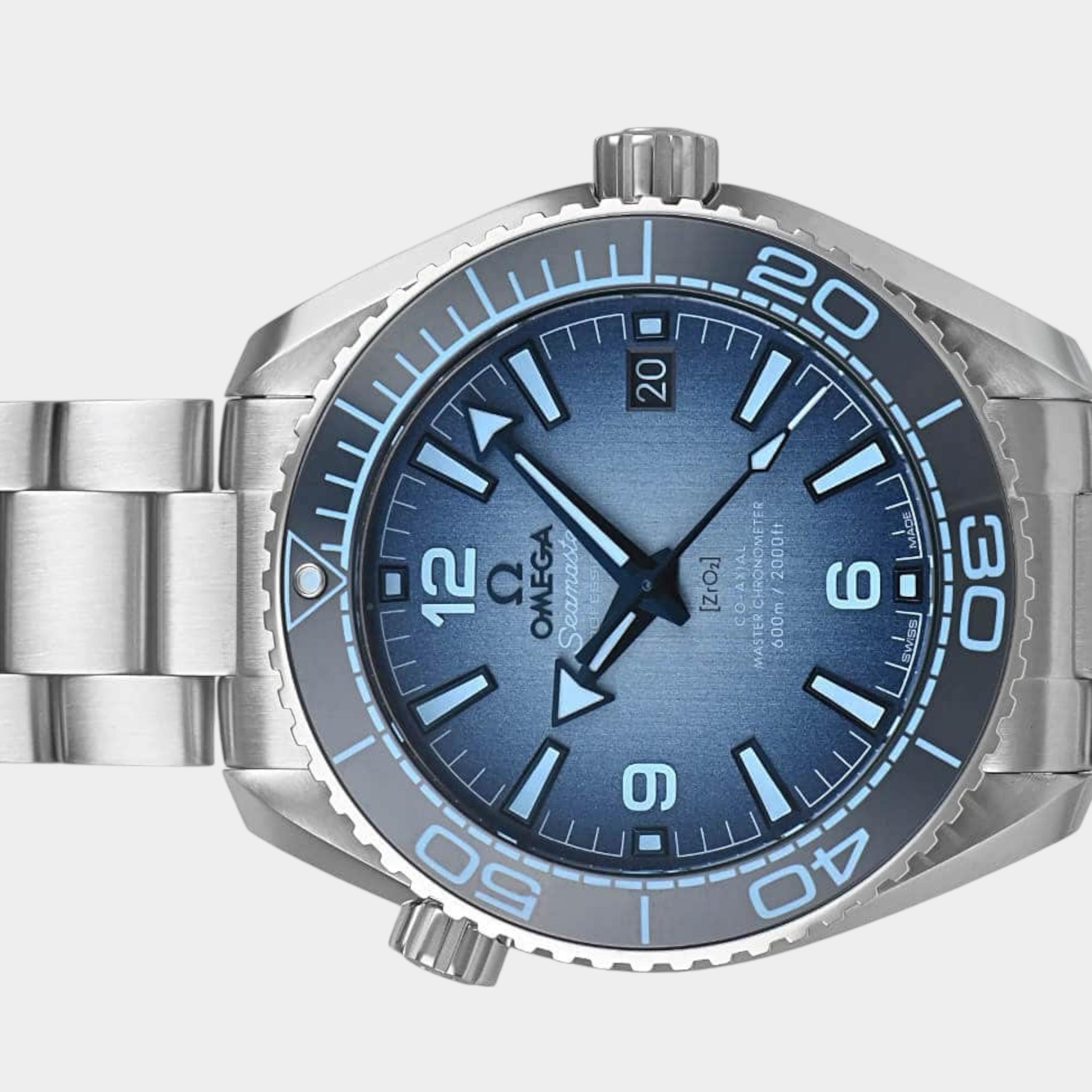 Omega Seamaster Planet Ocean 215.30.40.20.03.002 | Blue Dial Like new & unworn Men's watch/Unisex Buy in Switzerland