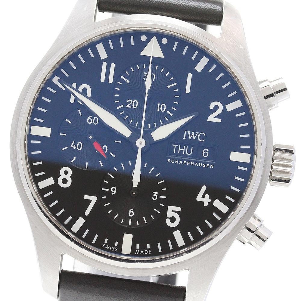 IWC SCHAFFHAUSEN IWC IWC SCHAFFHAUSEN IW377709 パイロットウォッチ クロノグラフ デイデイト 自動巻き メンズ_846129