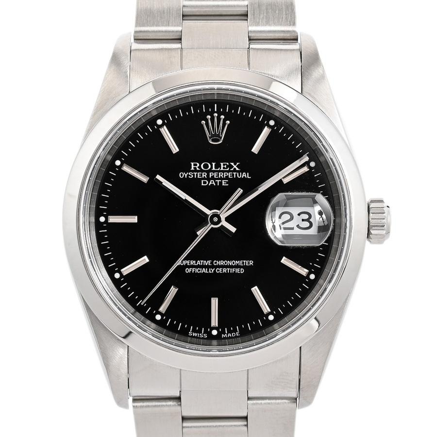 Rolex Oyster Perpetual Date black 15200