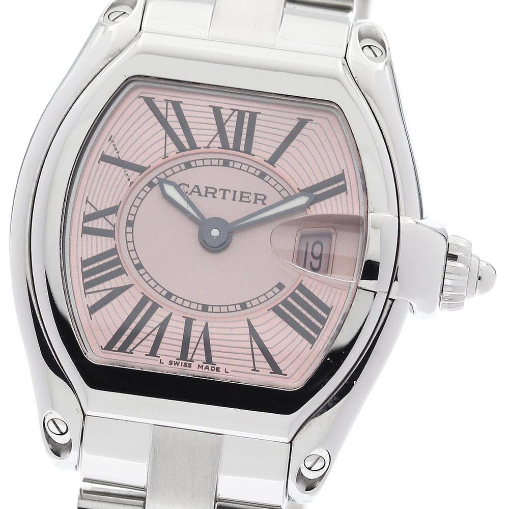 Cartier Roadster W62017V3 | Pink Dial Used (Fair) Women's watch Buy in Switzerland