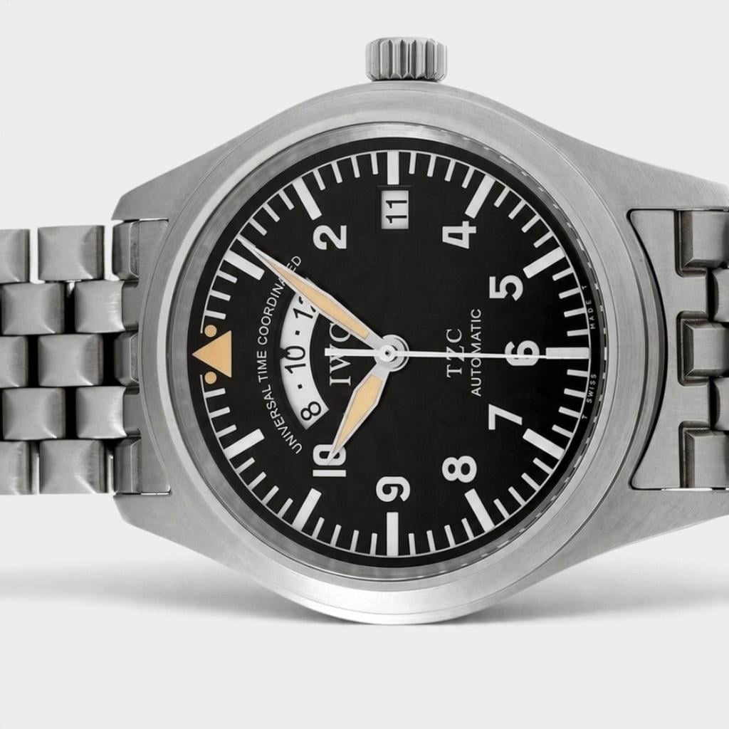 IWC Pilot Spitfire UTC IW325102 | Black Dial Used (Very good) Men's watch/Unisex Buy in Switzerland