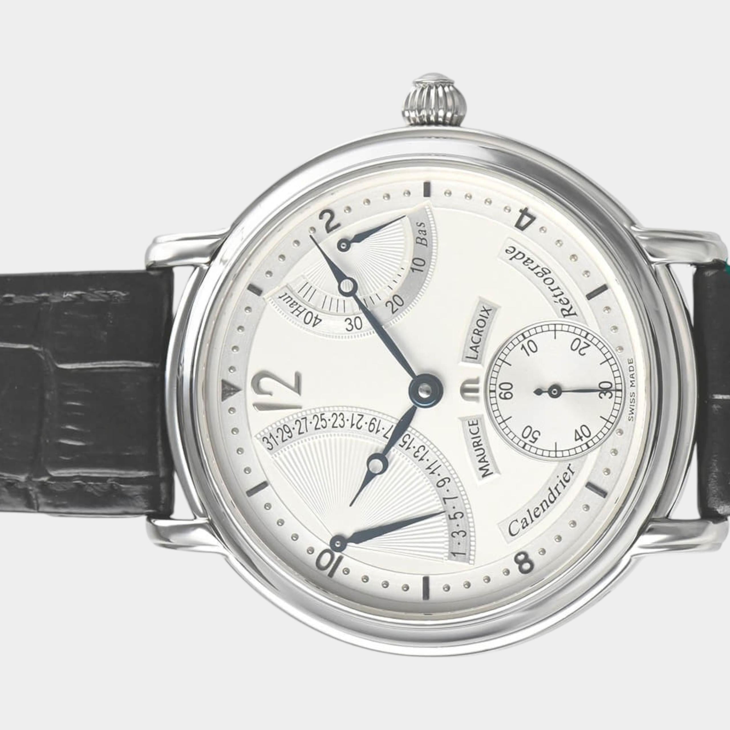 Maurice Lacroix Masterpiece 76840 | Silver Dial Used (Very good) Men's watch/Unisex Buy in Switzerland