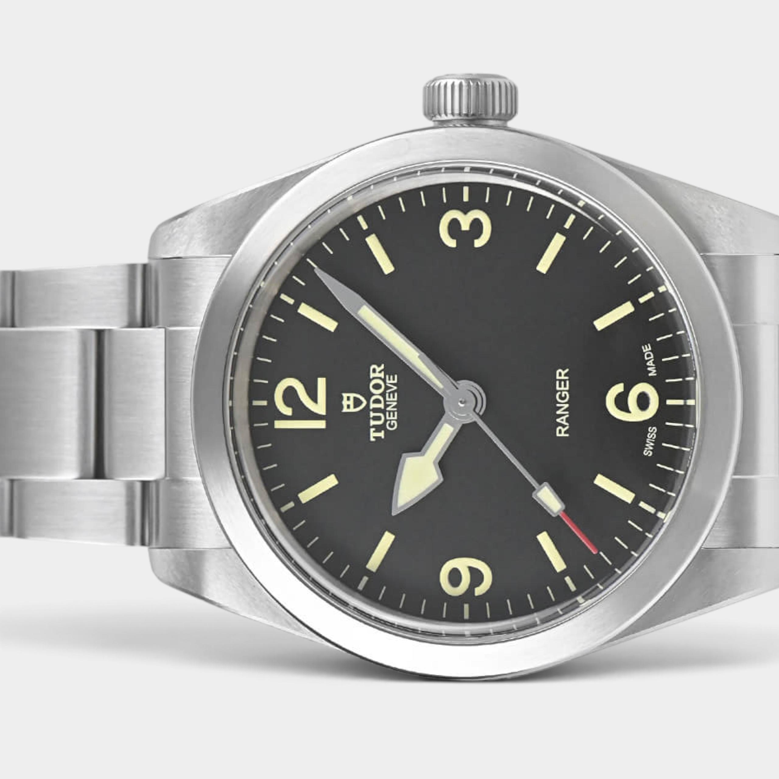 Tudor Ranger Steel / Black / 36 mm / Box&Papers / 79930