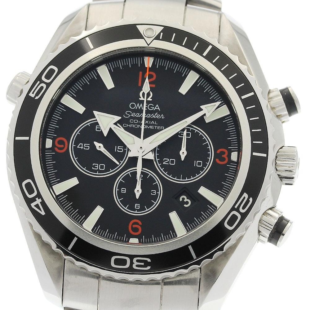 Omega オメガ OMEGA 2210.51 シーマスター プラネットオーシャン 600M コーアクシャル デイト クロノグラフ 自動巻き メンズ_981950