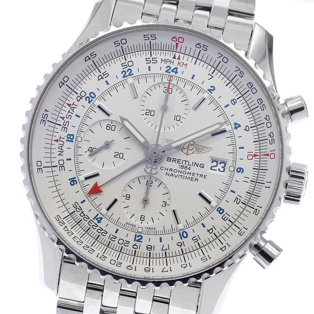 Buy Breitling Navitimer World A24322 | 46 mm, Used (Good) — Switzerland