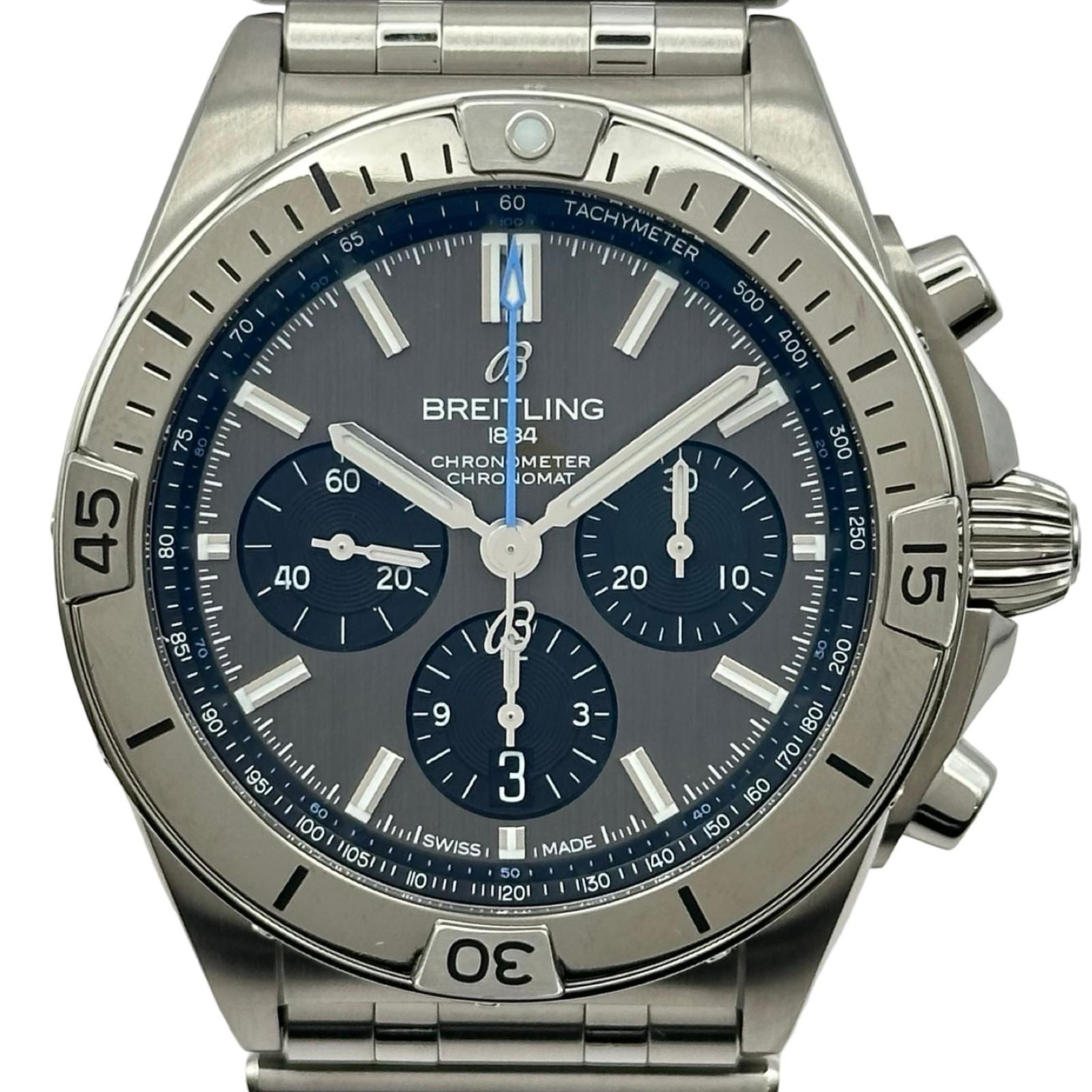 Breitling Chronomat EB0134 | Grey Dial Used (Good) Men's watch/Unisex Buy in Switzerland