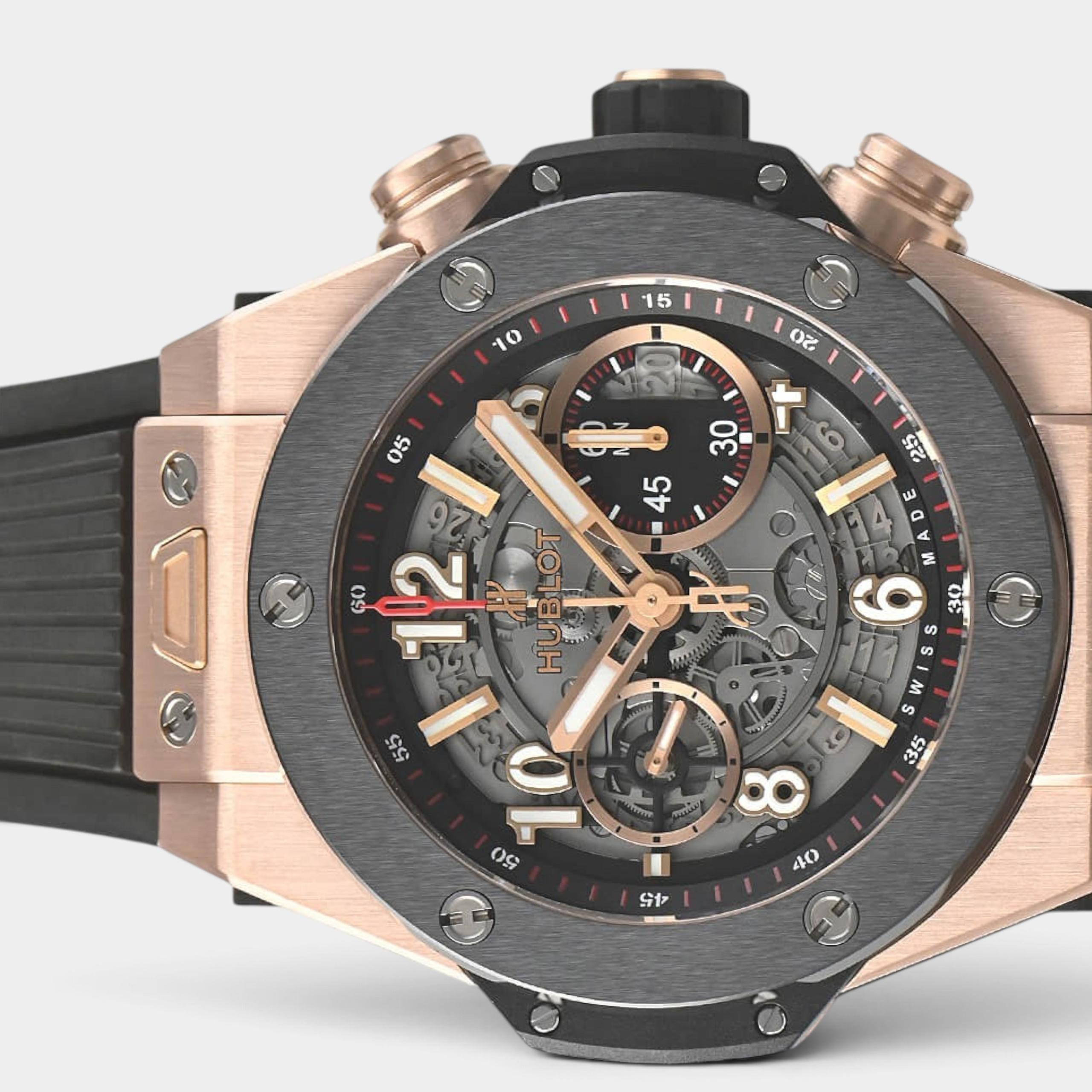 Hublot Big Bang Unico 411.OM.1180.RX | Skeletonized Dial Used (Very good) Men's watch/Unisex Buy in Switzerland