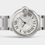 Cartier Ballon Bleu Automatic / Steel / Silver / 36 mm / Papers / W6920046