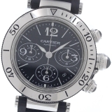 Cartier カルティエ CARTIER W31088U2 パシャ シータイマー クロノ デイト 自動巻き メンズ_963033