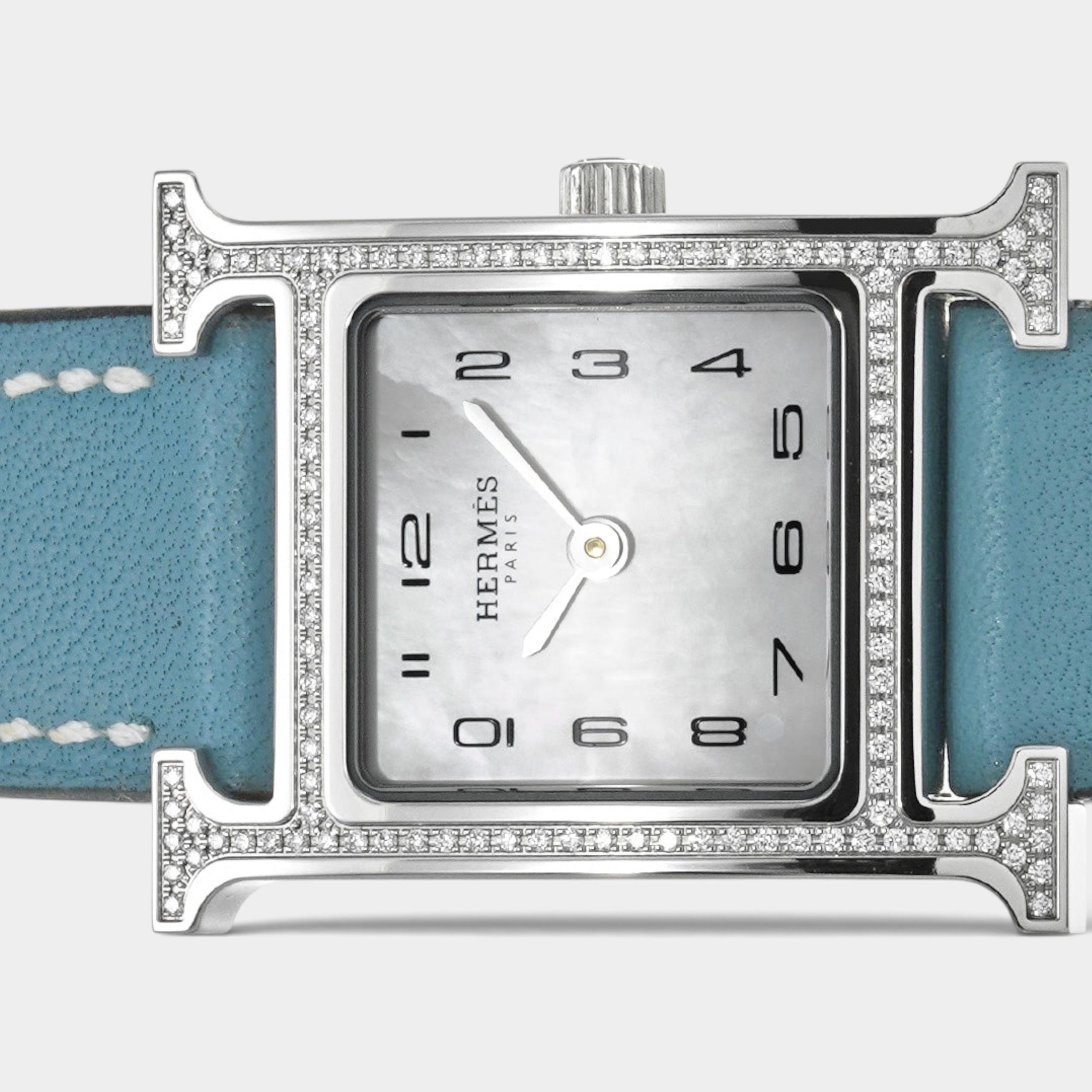 Hermès Heure H HH1.235 | 30 x 21 mm, Used (Very good) — Buy in Switzerland