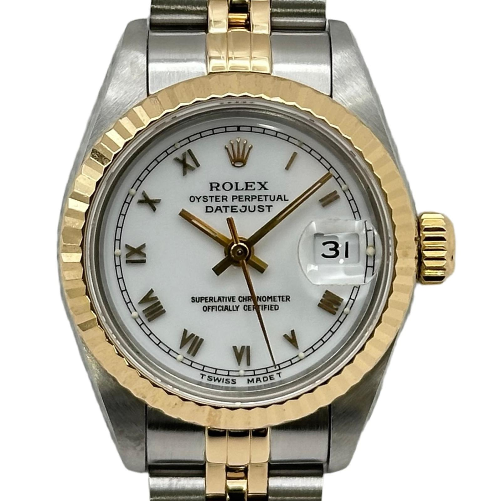 Rolex Lady-Datejust 69173 | White Dial Used (Very good) Women's watch Buy in Switzerland