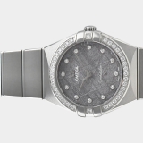 Omega Constellation Diamonds / Steel / 28 mm / Box&Papers / 131.15.28.60.99.001