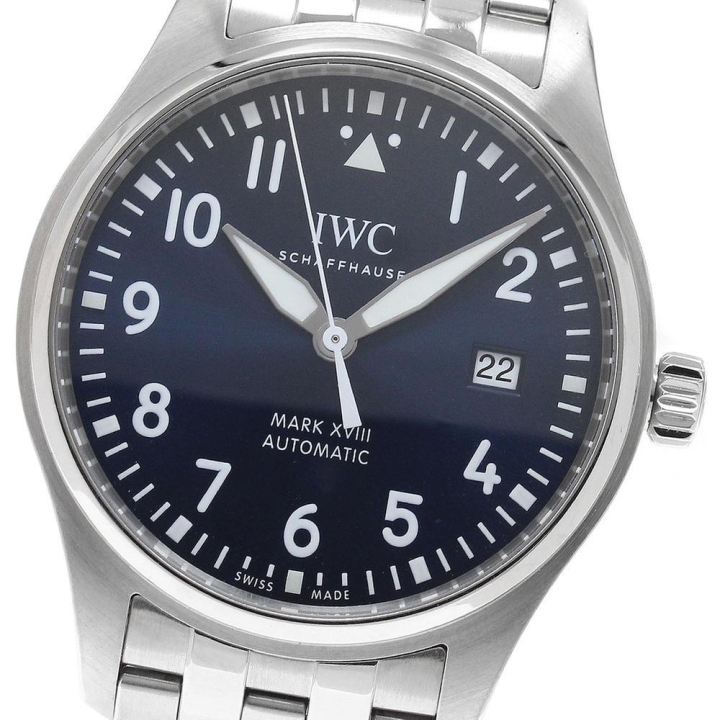 IWC SCHAFFHAUSEN IWC IWC SCHAFFHAUSEN IW327016 パイロットウォッチ マークXVIII デイト プティ・プランス 自動巻き メンズ_973377