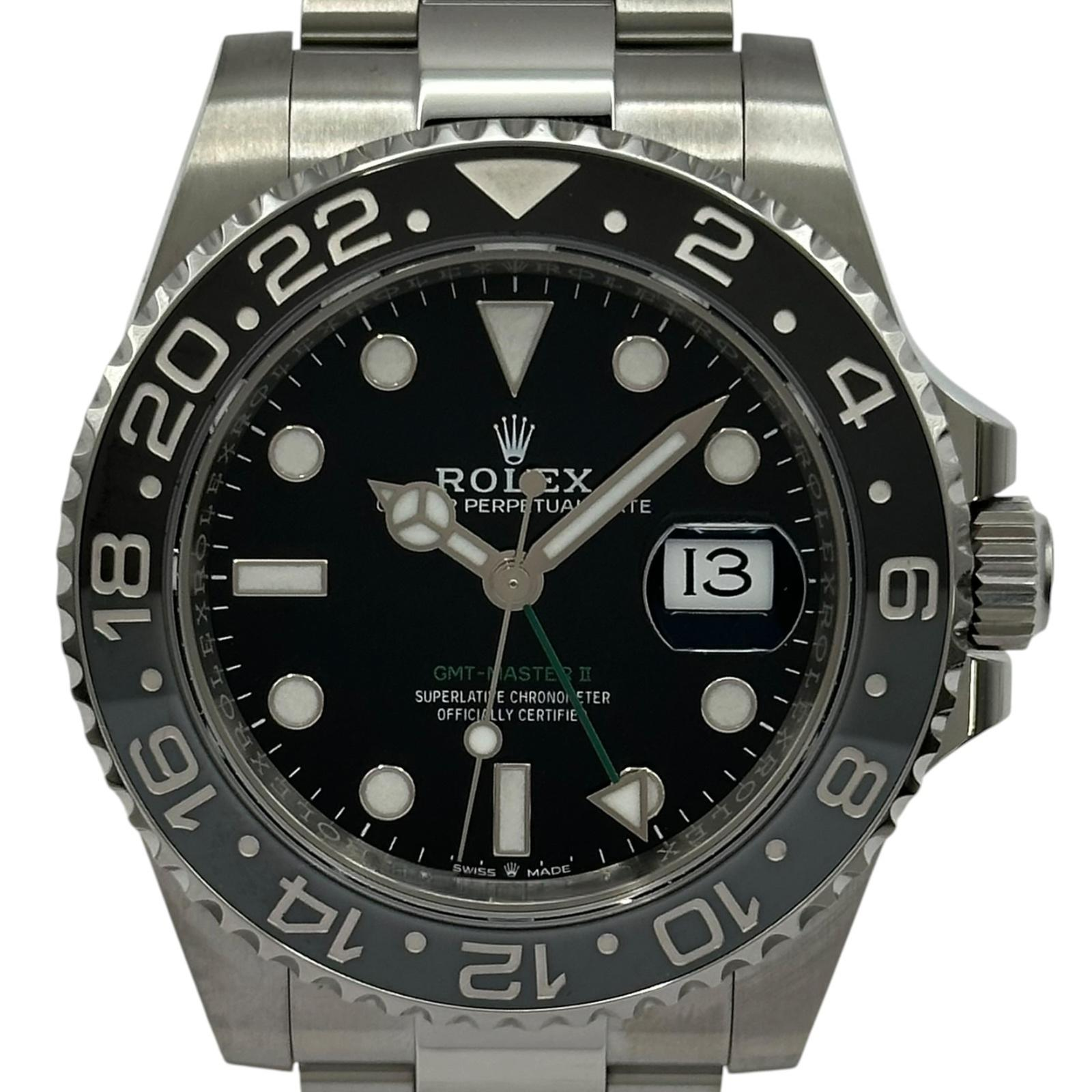 Rolex GMT-Master II 126710GRNR | Black Dial Used (Very good) Men's watch/Unisex Buy in Switzerland