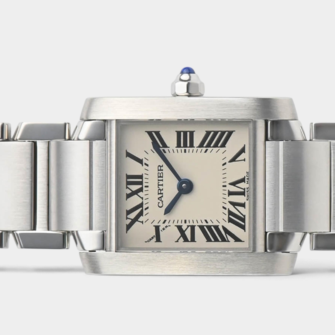 Buy Cartier Tank Française W51008Q3 | 18 x 20 mm, Used (Very good) — Switzerland