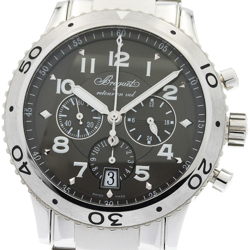 Breguet Type XX - XXI - XXII 3810ST/92/SZ9 | 43 mm, Used (Good) — Switzerland