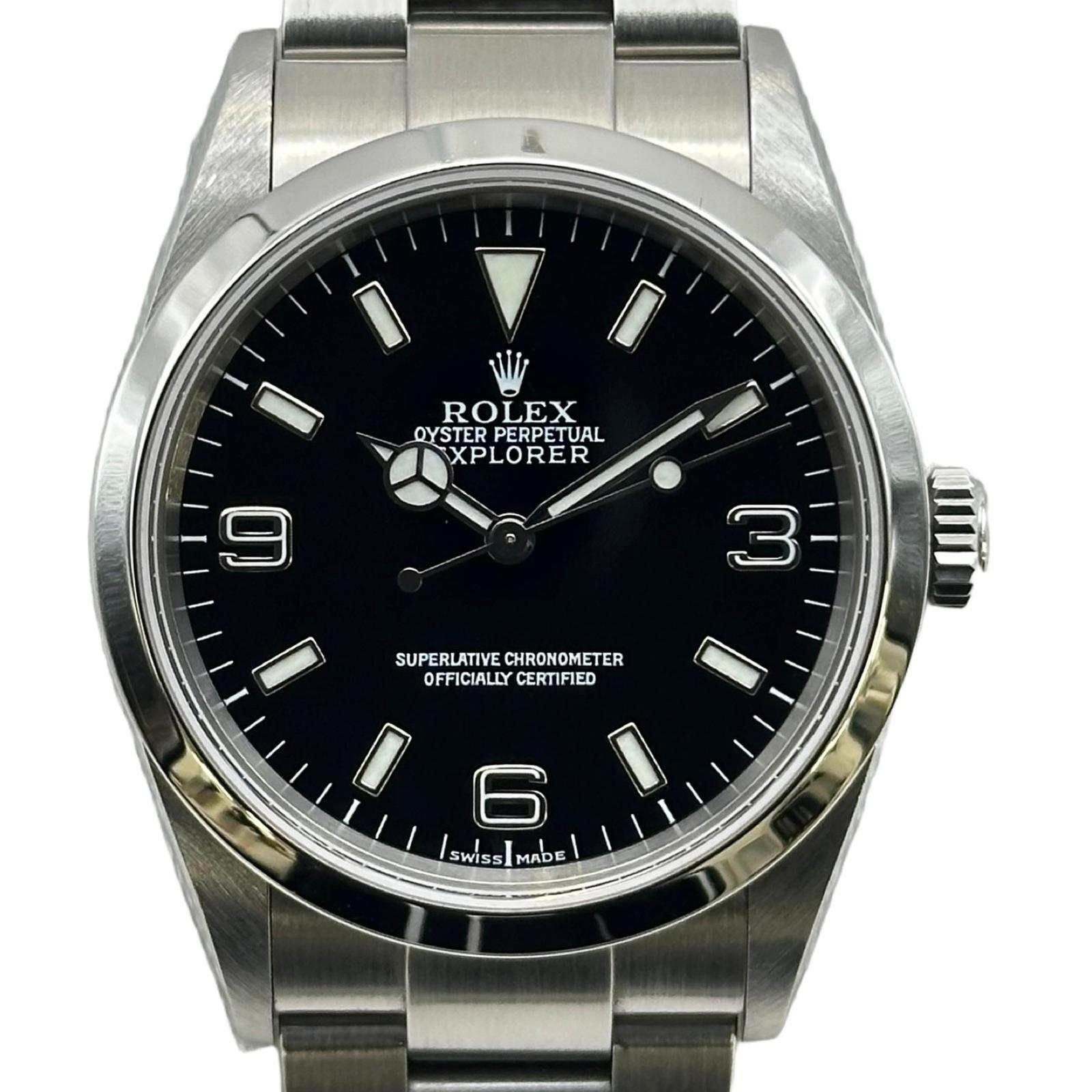 Rolex Explorer 114270 | Black Dial Used (Good) Men's watch/Unisex Buy in Switzerland