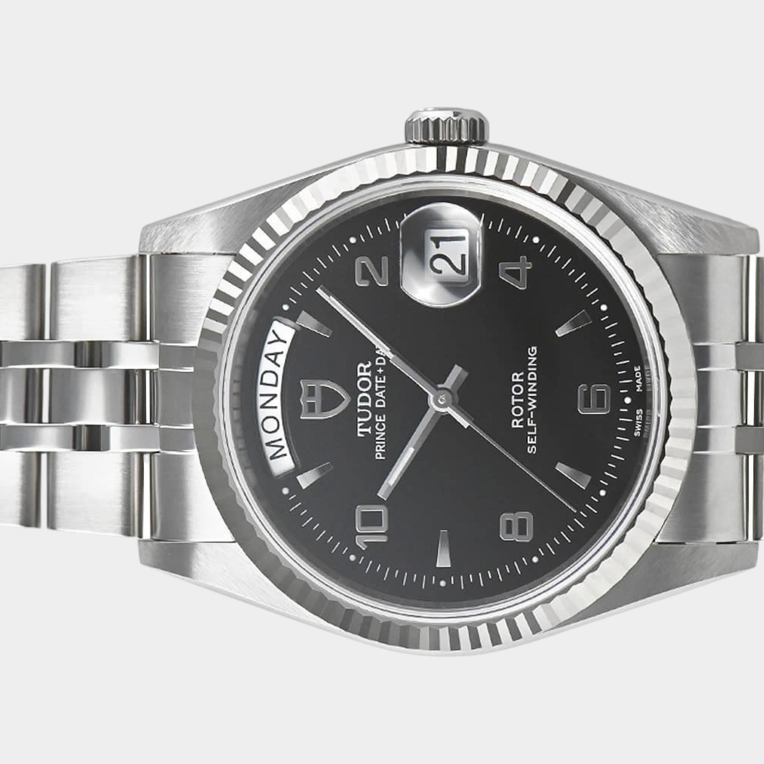 Tudor Prince Date Day 76214 | Black Dial Used (Very good) Men's watch/Unisex Buy in Switzerland